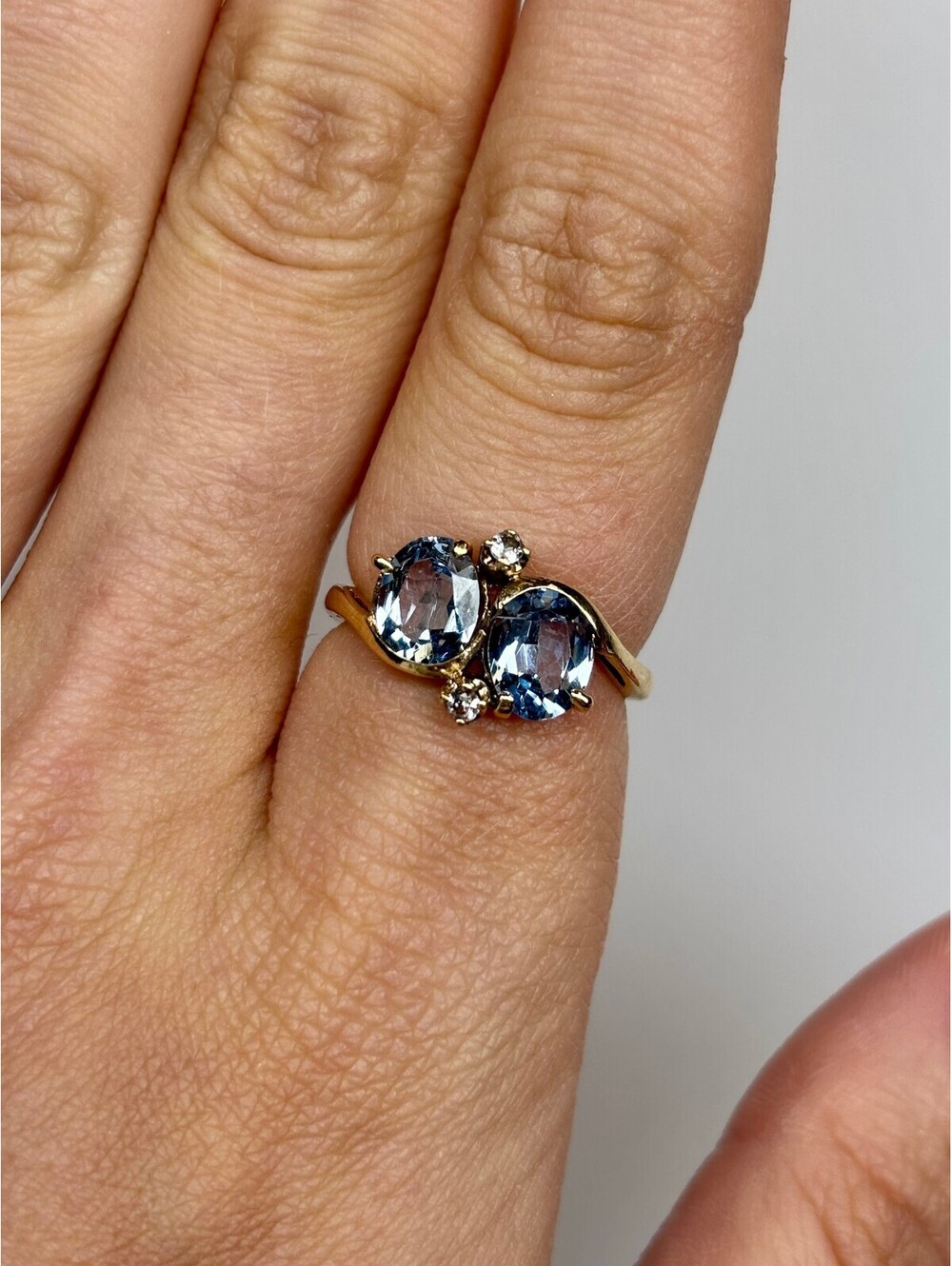 10k Yellow Gold Topaz Ring